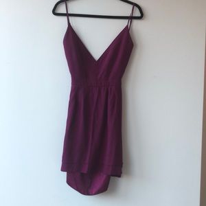 Jennifer Hope Serene Bareback Dress Wine